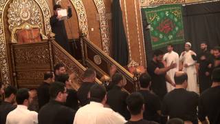 الرادود ملا خالد الغزالي ( الليلة ندبت فاطمة المهدي ابنها ) 3-6-1435 هـ
