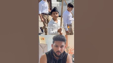 GenZ Joining RSS🔥 #rss #shorts