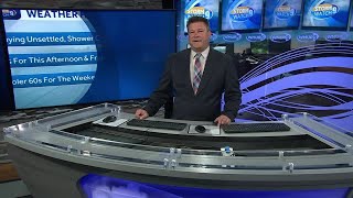 Video: Some sun Thursday with a chance of a passing thunderstorm in the afternoon