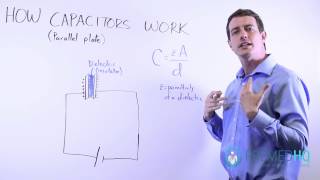 How Capacitors Work | Parallel Plate Capacitors, Insulators, and Capacitance Equation