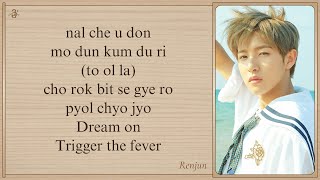 NCT DREAM 'Trigger the fever' Easy Lyrics