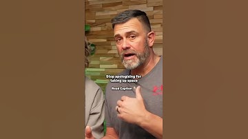 Stop apologizing for taking up space