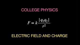 Physics Summary.  Chapter 18: Electric Charge and Electric Field