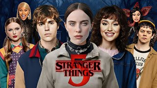 Celebrities in STRANGER THINGS 5 (Part 1)