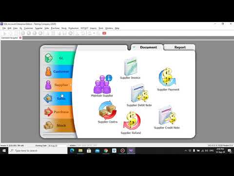 20. Supplier Debit Note - កម្មវិធីគណនី SQL Accounting Software by CLOSO (Cambodia) Co., Ltd
