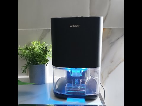 Осушувач повітря, поглинач вологи Ruhhy 21846 (1000 мл, 36 Вт, Польща), видео 1