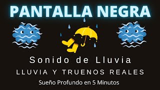 Lluvia Relajante para Dormir Profundamente  Quedarse Dormido En Menos 3 MIN con sonido de LLUVIA