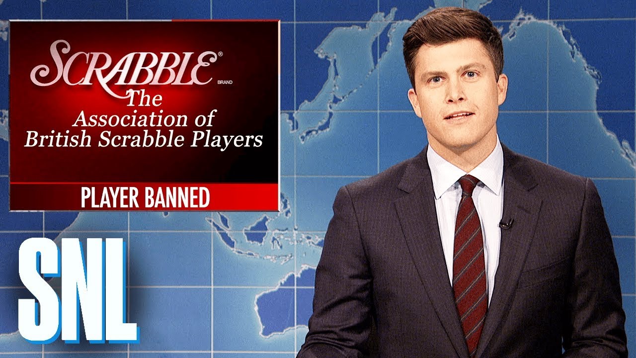 Weekend Update on a Cheating Scrabble Player - SNL - YouTube