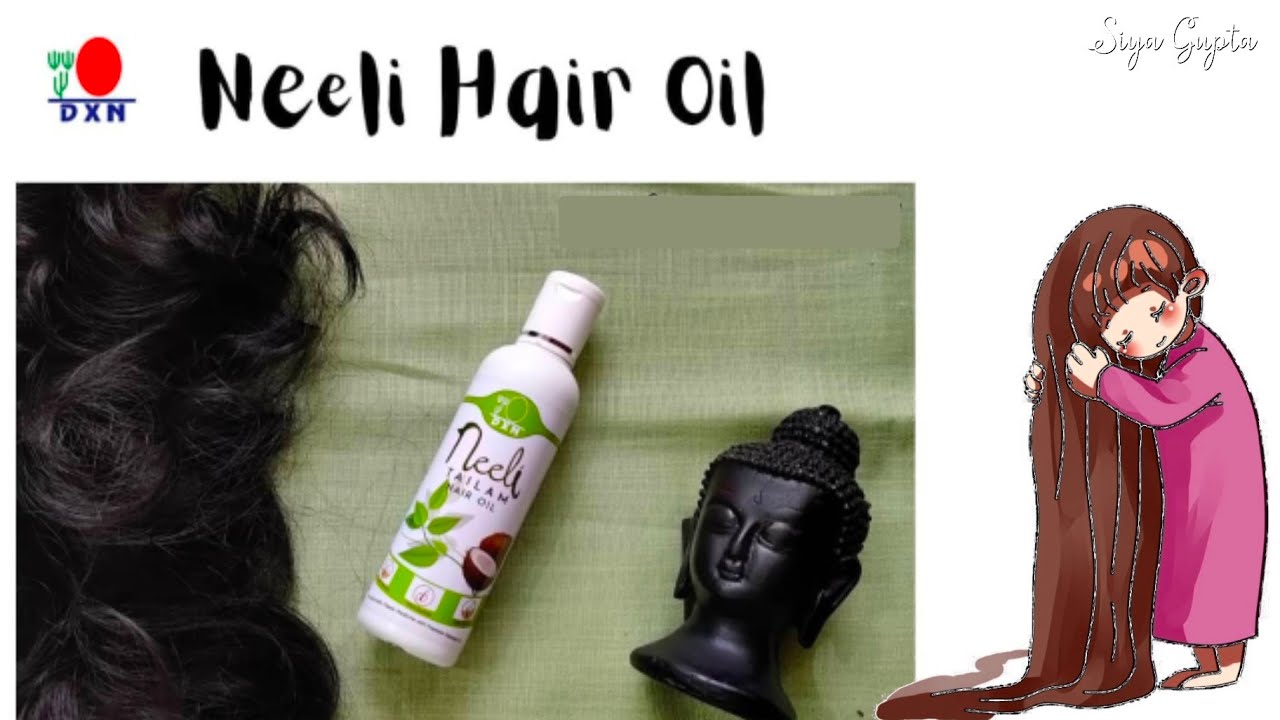 DXN Neeli Tailam Hair Oil Benefits In Hindi - YouTube