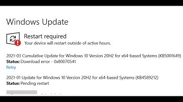 Fix Windows 10 Update Error 0x80070541 We Couldn
