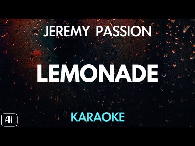 Jeremy Passion - Lemonade (Karaoke/Ukelele Instrumental) class=
