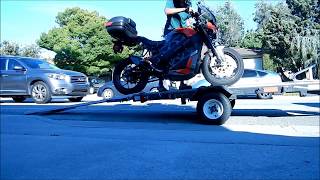 Harbor Freight Battle Trailer Ramps 2.0 Part 5 - Test and Demonstration
