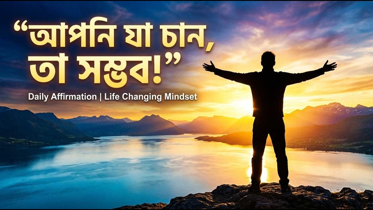 আপনি যা চান, তা সম্ভব | Powerful Bangla Affirmation | Listen Daily