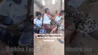 Burkina Faso : Une vidéo montre des membres des FDS agressant trois femmes peules