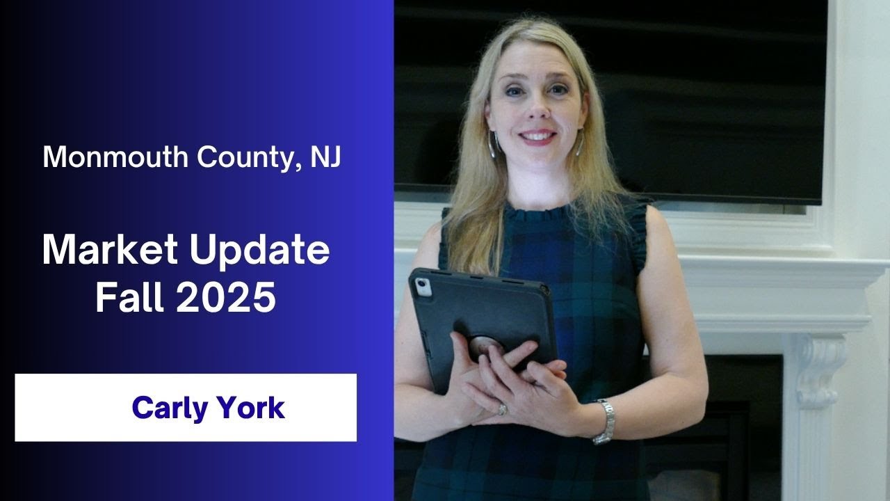 Monmouth County NJ Real Estate Market Update September 2025 | Home Prices & Sales Trends
