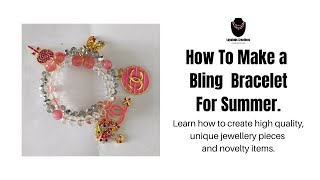 How to Make a Bling Bracelet for Summer