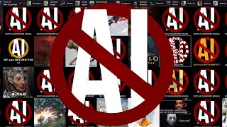 No to AI! Artstation under Fire