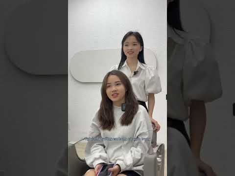 Video Nhuộm tóc cho bạn học sinh cấp 3😍 - youtube