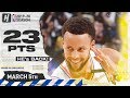 Stephen Curry RETURNS! 23 Pts Full Highlights | Raptors vs Warriors | March 5, 2020
