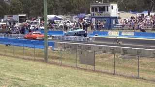 Classic Fords - "Dragfest 2013" Part 1