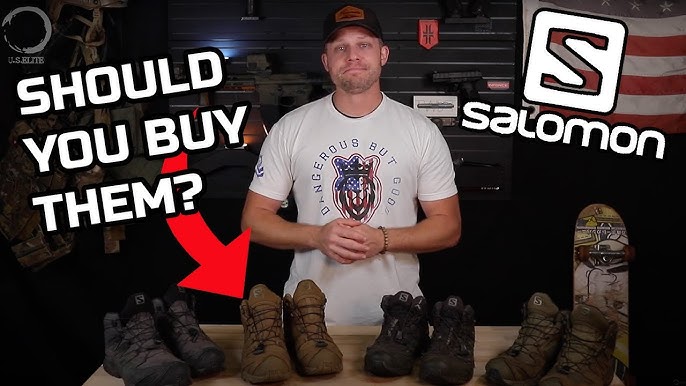 Salomon Guardian (Salomon Military Boots - YouTube