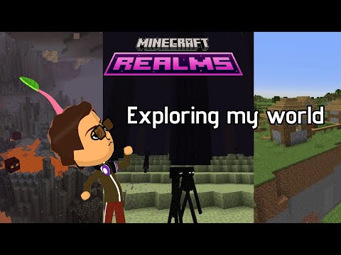Minecraft - Showcasing my Realm Server