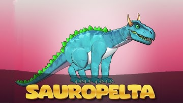 Sauropelta - 2D Animated Character || #2dcharacteranimation #2dcharacter #2dcharacterdesign