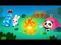 Campamento del Pequeño Panda | Juego Infantil | BabyBus Español