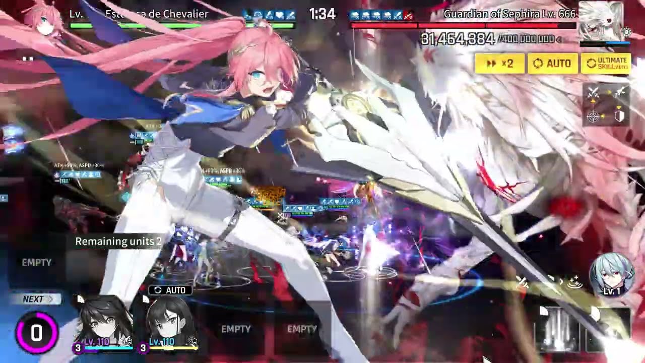 CounterSide - Guardian of Sephira 666 (Struggle) Auto Clear :) - [January 29, 2026]