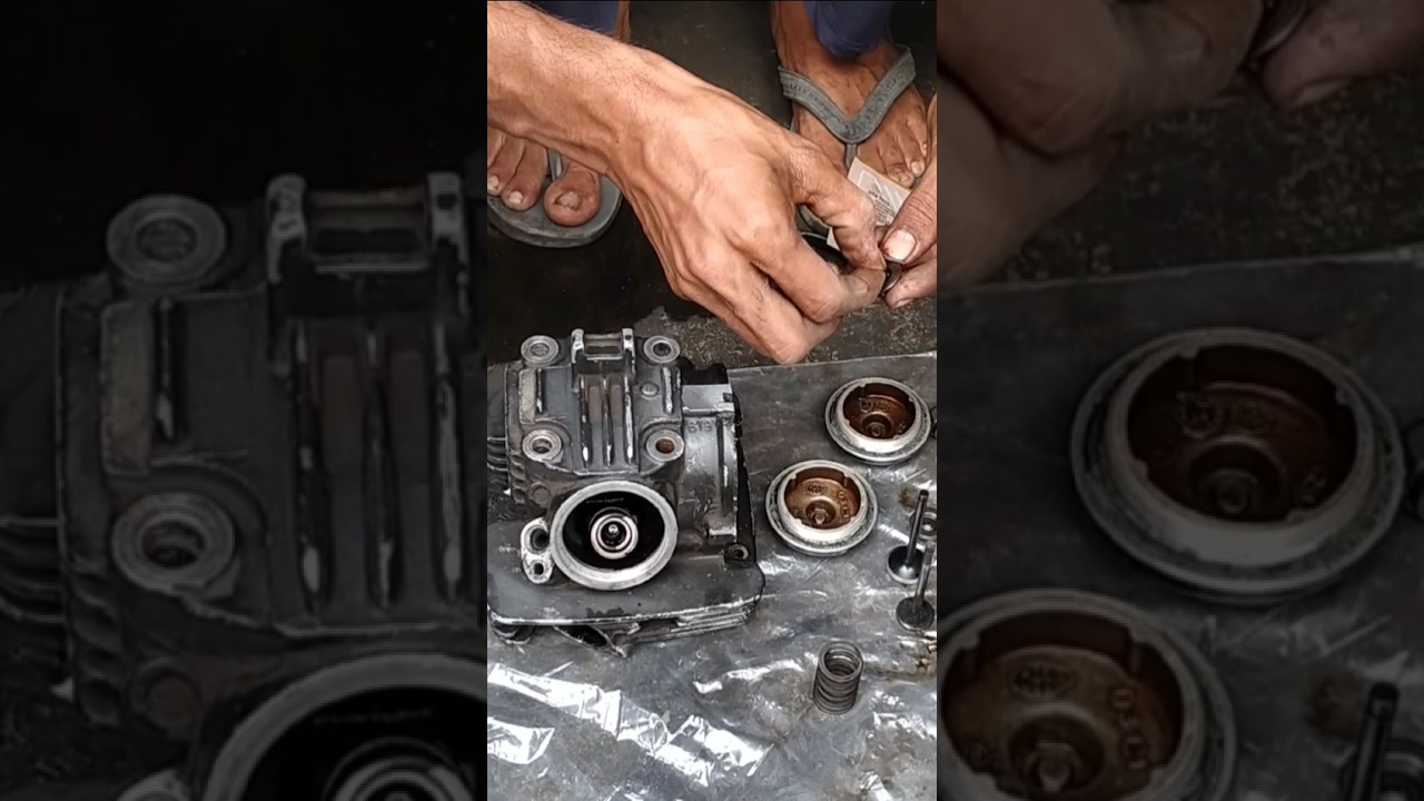 Tvs Sport Head Valve Fitting 