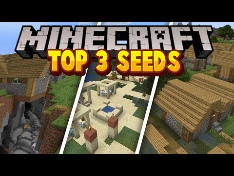 1.14のトップ3ベストMINECRAFTシード（Minecraft Java Village Seeds 1.14.4）