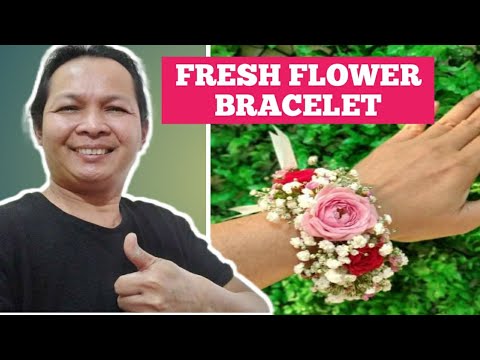 How To Make a Fresh Flower Bracelet - Kids Crafts & Activities
