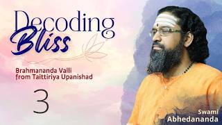 #Vedanta Discourses on Brahmananda Valli (Taittiriya Upanishad) | #3 | Swami Abhedananda #Chinmaya75