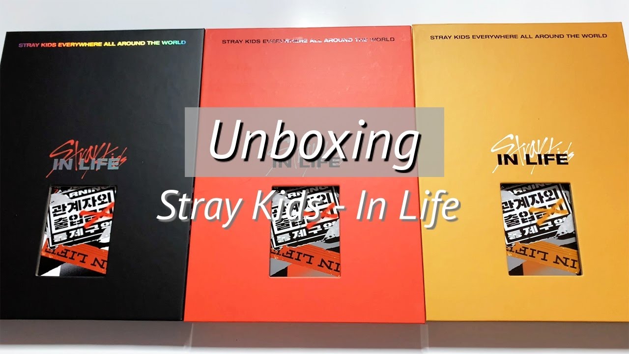 UNBOXING Stray Kids (스트레이 키즈) - IN生 (In Life) - YouTube