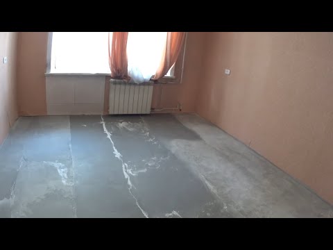 Делаем пол в комнате. Бюджетный вариант.