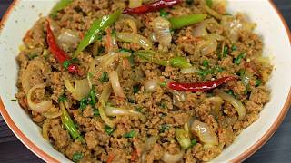 Duniya Ka Sabse Tasty Keema Banane Ka Asaan Tarika Hari Mirch Keema Recipe Mutton Keema Stew