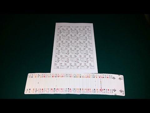 How cards are shuffled to ensure randomness