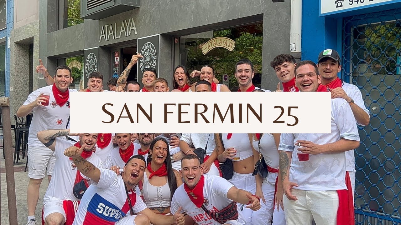 La realidad de los Sanfermines siendo de aquí ❤️🤍