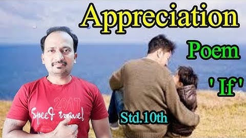 Apprerciatioin :poem 