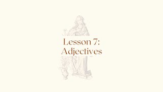 Latina Rosarii Lesson 7