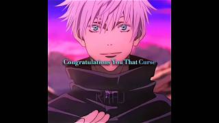  I Am Your Smart And Handsome Teacher  Satoru Gojo    jujutsukaisen gojo animeedit