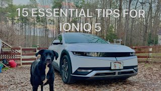 15 tips for Ioniq 5 Newbies