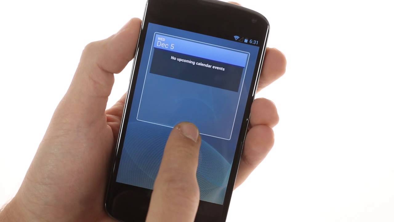 Google Nexus 4 user interface demolition derby