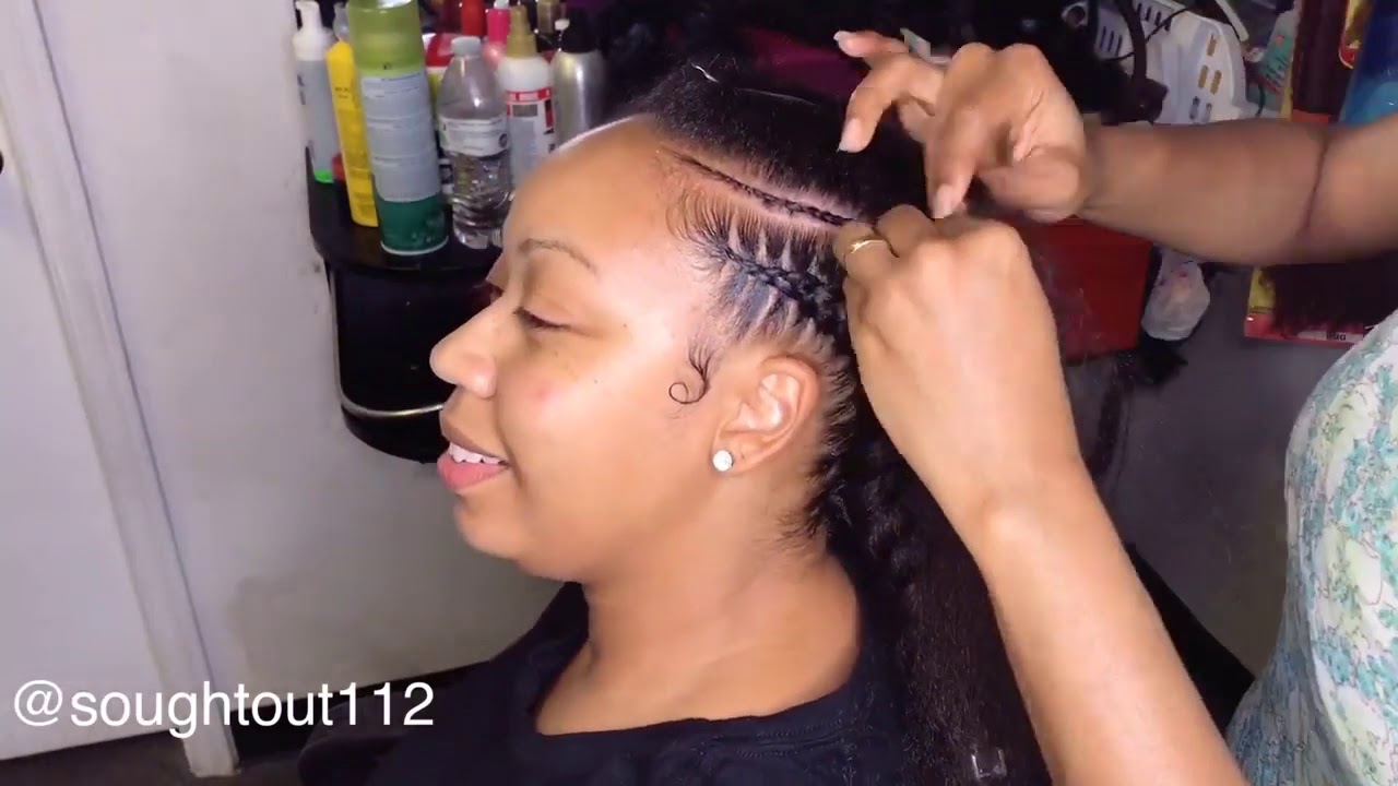 How To  butterfly Goddess Braids