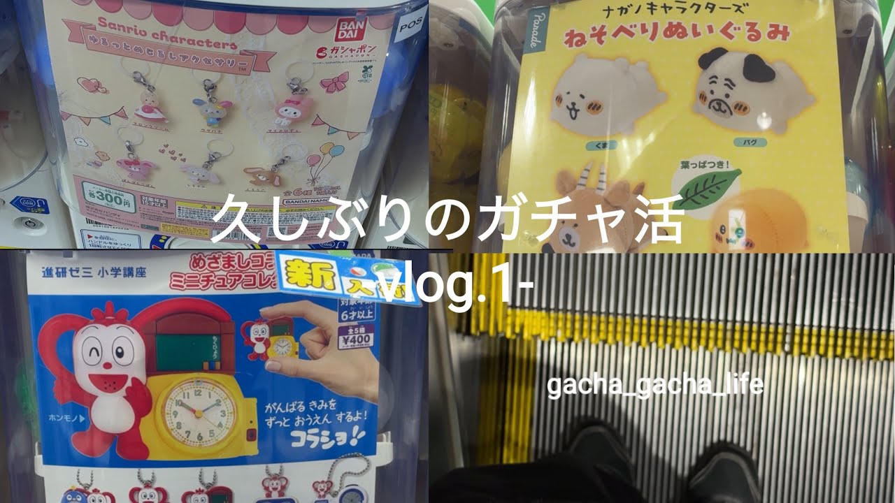 【ガチャ活】久々のガチャで3000円分ガチャしたら癒されました【ストレス発散】