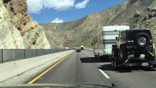 Virgin River Gorge, Arizona - Scenic Part of the I-15