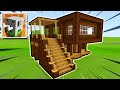 Craftsman how to build a wooden house craftsman building craft easy survival house tutorial