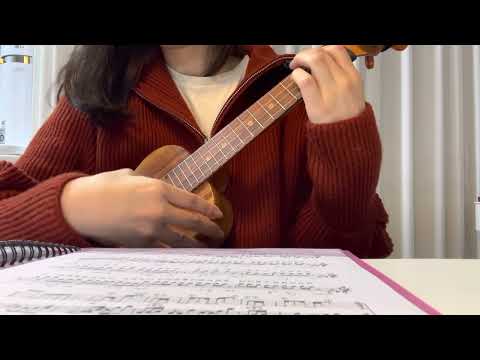 윤하/사건의 지평선/ 우쿨렐레/ ukulele/ 코알로하/오늘의연습/음악힐링/취미/혼자놀기/집콕놀이/취미생활