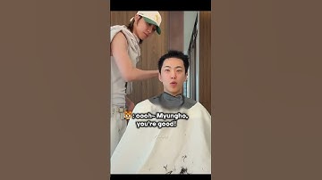 Minghao shaved Hoshi