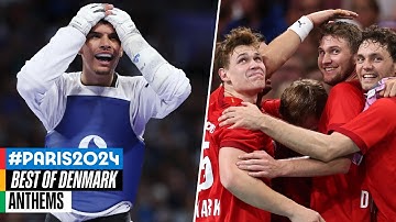🇩🇰 The best of Denmark at the Paris 2024 Olympic Games | Anthems
